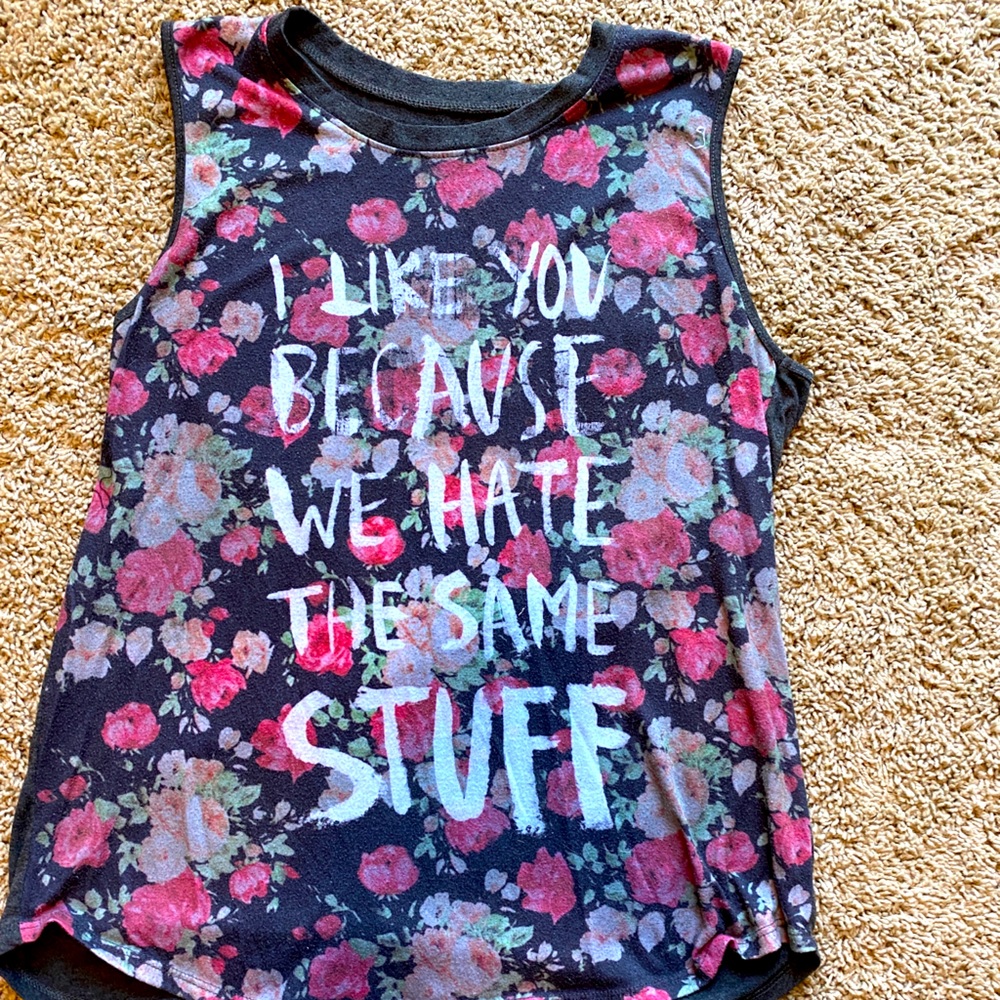 Floral Tank Top